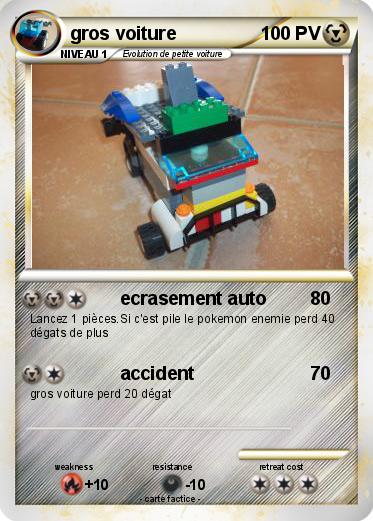 Pokemon gros voiture