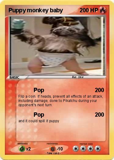 Pokemon Puppy monkey baby
