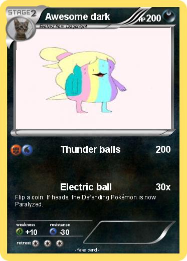 Pokemon Awesome dark