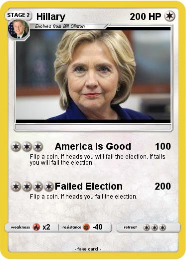 Pokemon Hillary