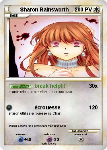 Pokemon Sharon Rainsworth