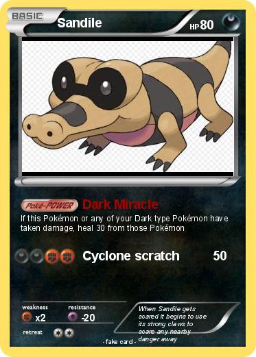 Pokemon Sandile
