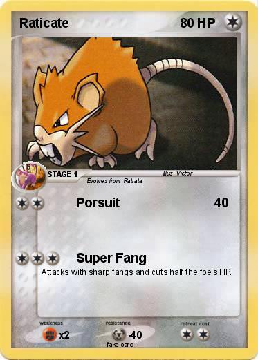 Pokemon Raticate