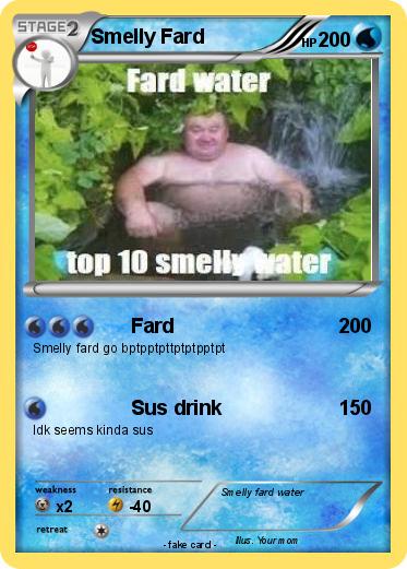 Pokemon Smelly Fard