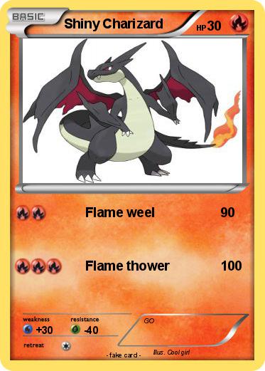 Pokemon Shiny Charizard