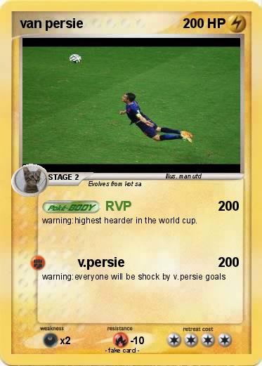 Pokemon van persie