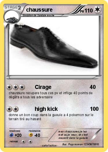 Pokemon chaussure