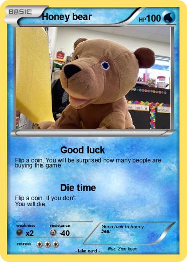 Pokemon Honey bear