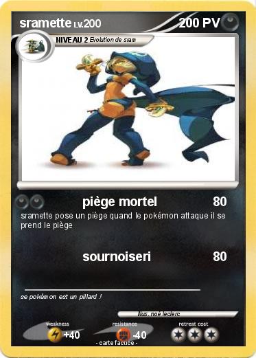 Pokemon sramette
