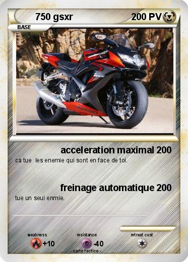 Pokemon 750 gsxr