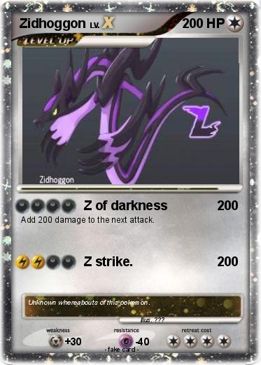 Pokemon Zidhoggon