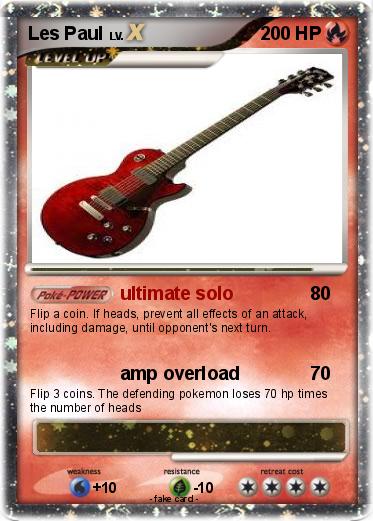 Pokemon Les Paul