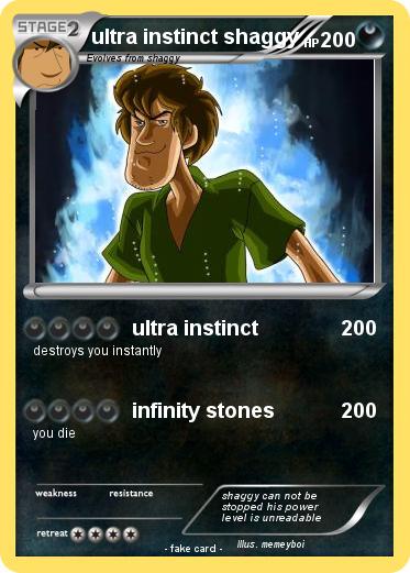 Pokemon ultra instinct shaggy