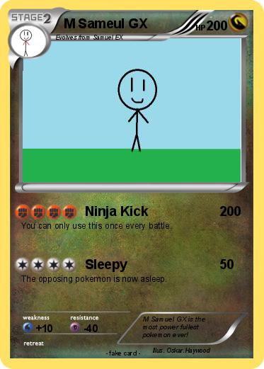 Pokemon M Sameul GX