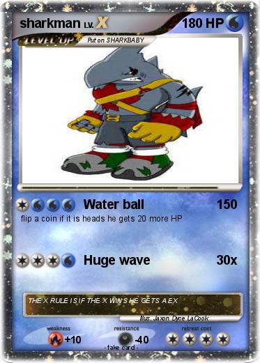 Pokemon sharkman