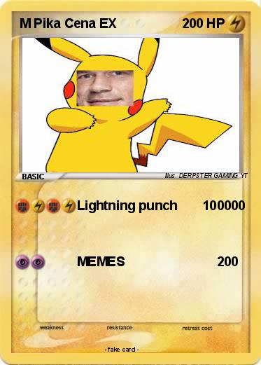 Pokemon M Pika Cena EX