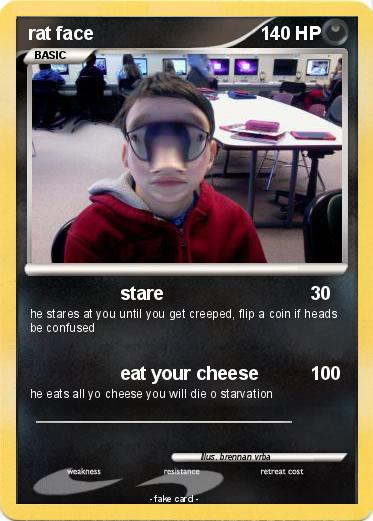 Pokemon rat face