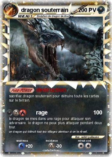 Pokemon dragon souterrain