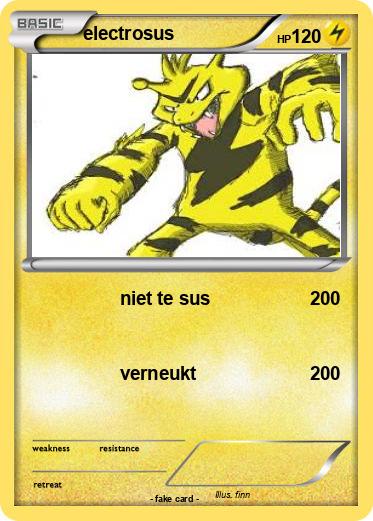 Pokemon electrosus