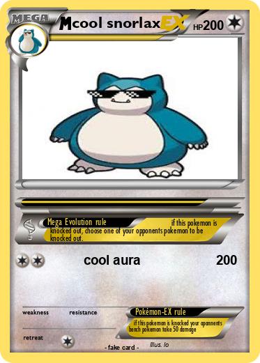 Pokemon cool snorlax