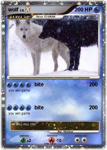 Pokemon wolf