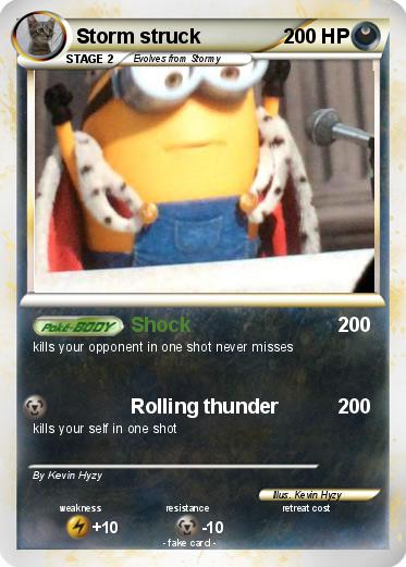 Pokemon Storm struck