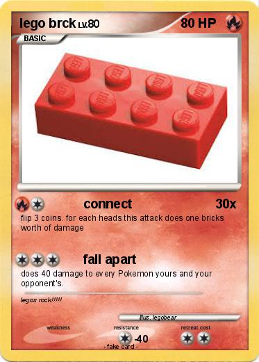 Pokemon lego brck