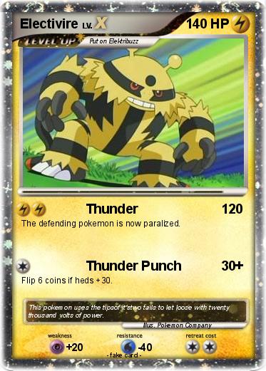 Pokemon Electivire