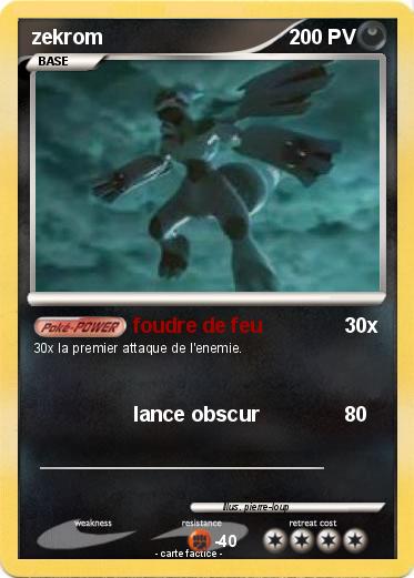 Pokemon zekrom