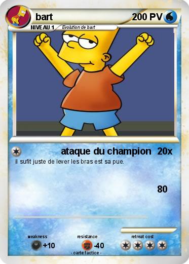 Pokemon bart