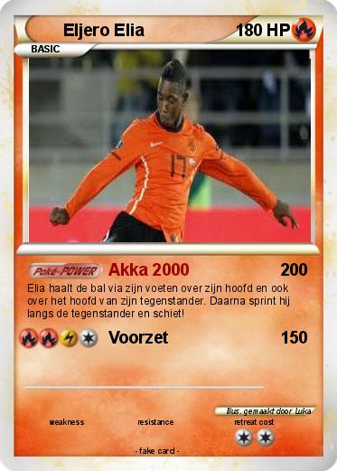 Pokemon Eljero Elia