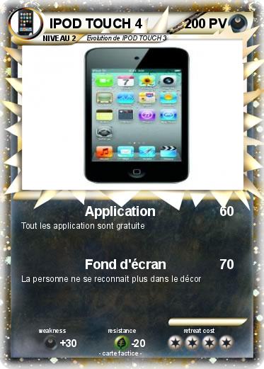 Pokemon IPOD TOUCH 4