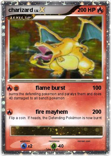 Pokemon charizard