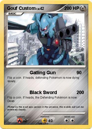 Pokemon Gouf Custom