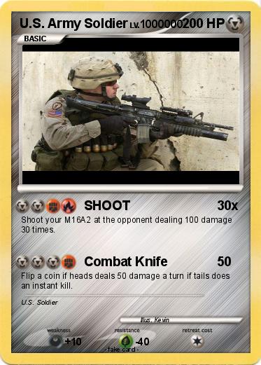 Pokemon U.S. Army Soldier
