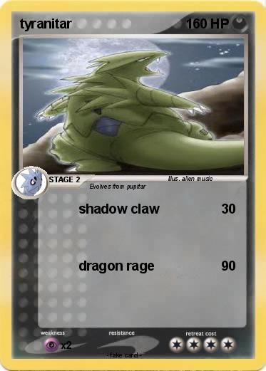 Pokemon tyranitar