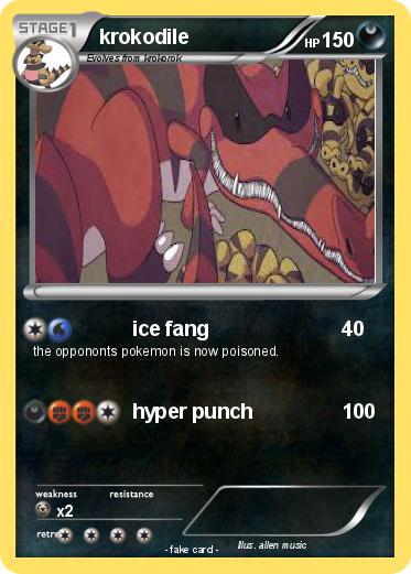 Pokemon krokodile