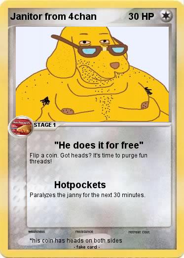 Pokemon Janitor from 4chan