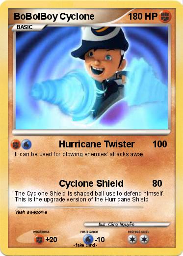 Pokemon BoBoiBoy Cyclone