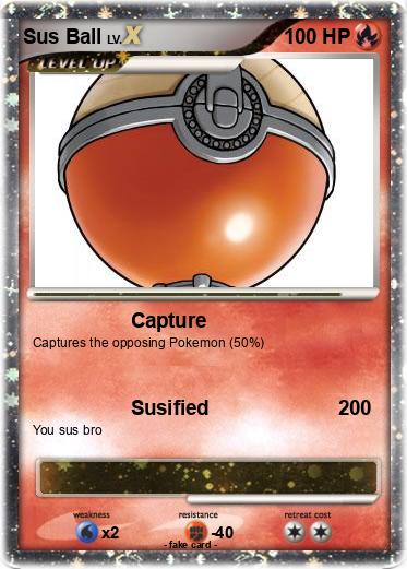 Pokemon Sus Ball