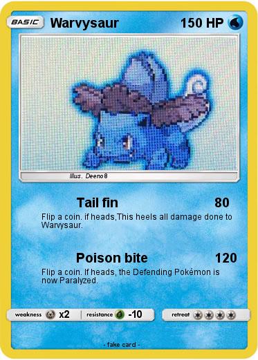Pokemon Warvysaur