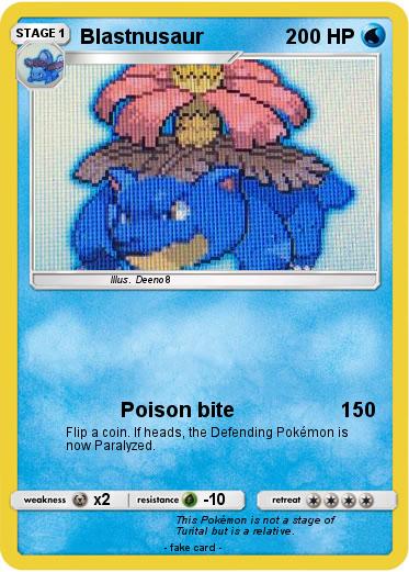 Pokemon Blastnusaur