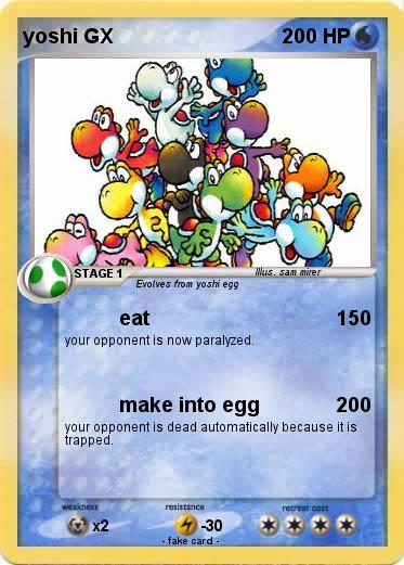 Pokemon yoshi GX