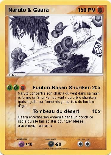 Pokemon Naruto & Gaara