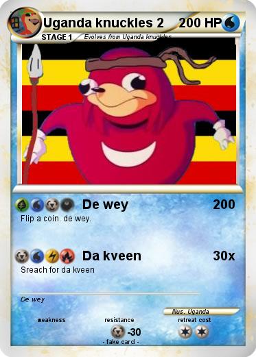 Pokemon Uganda knuckles 2