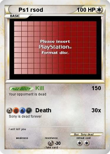 Pokemon Ps1 rsod