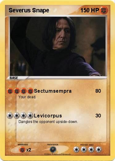Pokemon Severus Snape