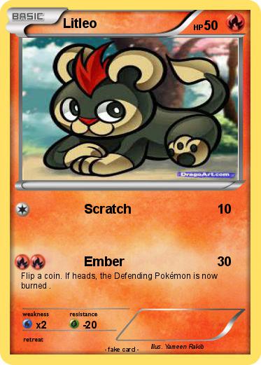Pokemon Litleo