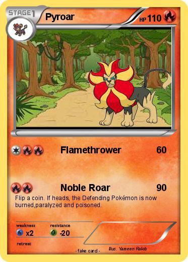 Pokemon Pyroar