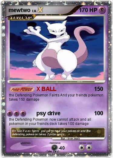 Pokemon mewtwo